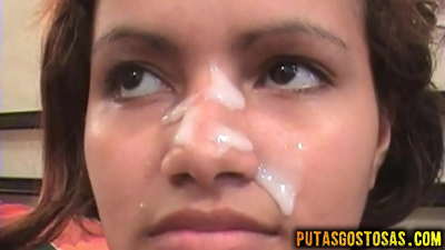 ٹنکا مقعد جنسی کے بعد اس کے چہرے پر سہہ جاتی ہے۔